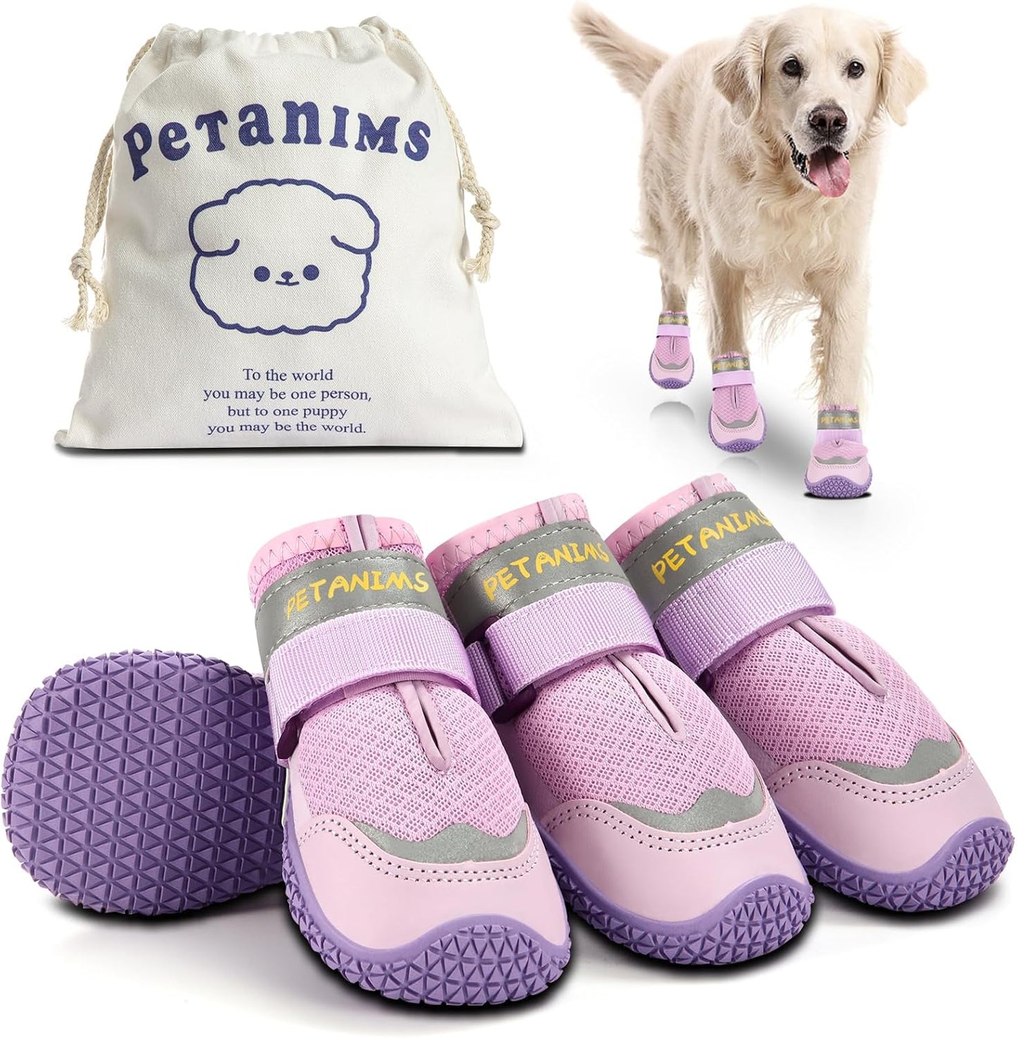 Dog Shoes for Large Dogs - Ultimate Paw Protection & Comfort