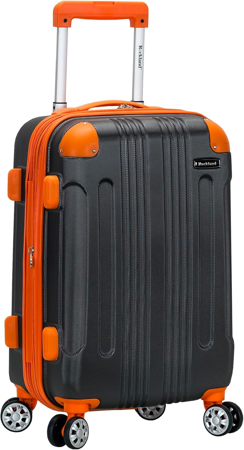 Rockland London Hardside Expandable Luggage with Spinner Wheels