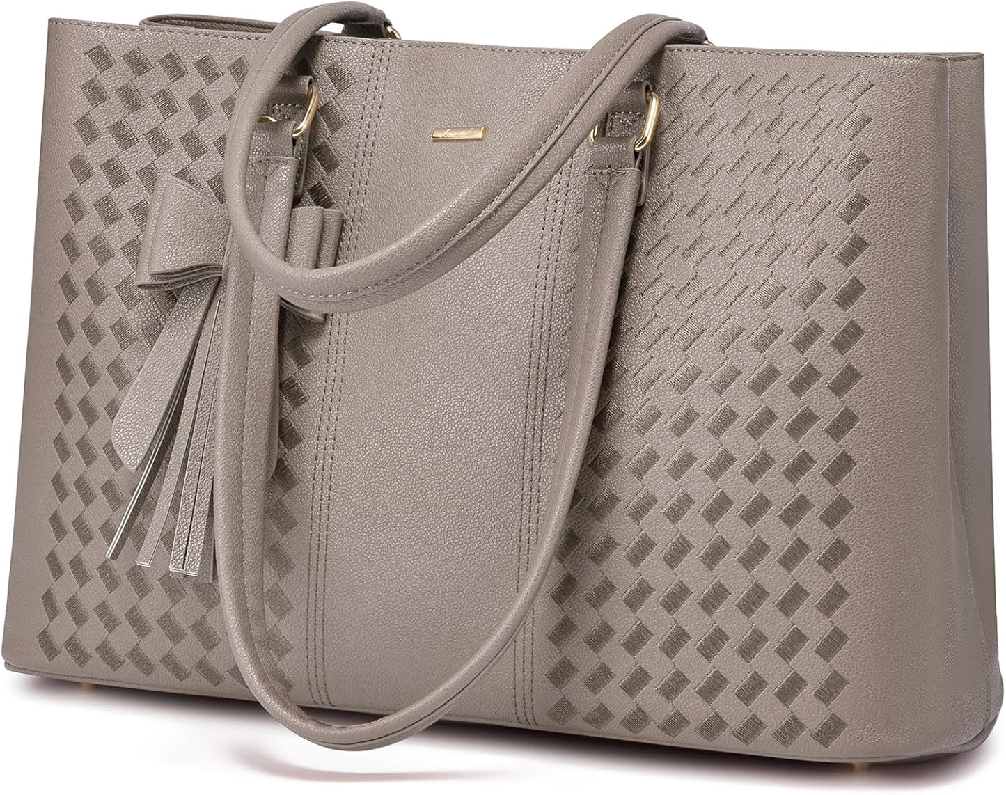 LOVEVOOK Laptop Tote Bag for Women 15.6 Inch Waterproof Style