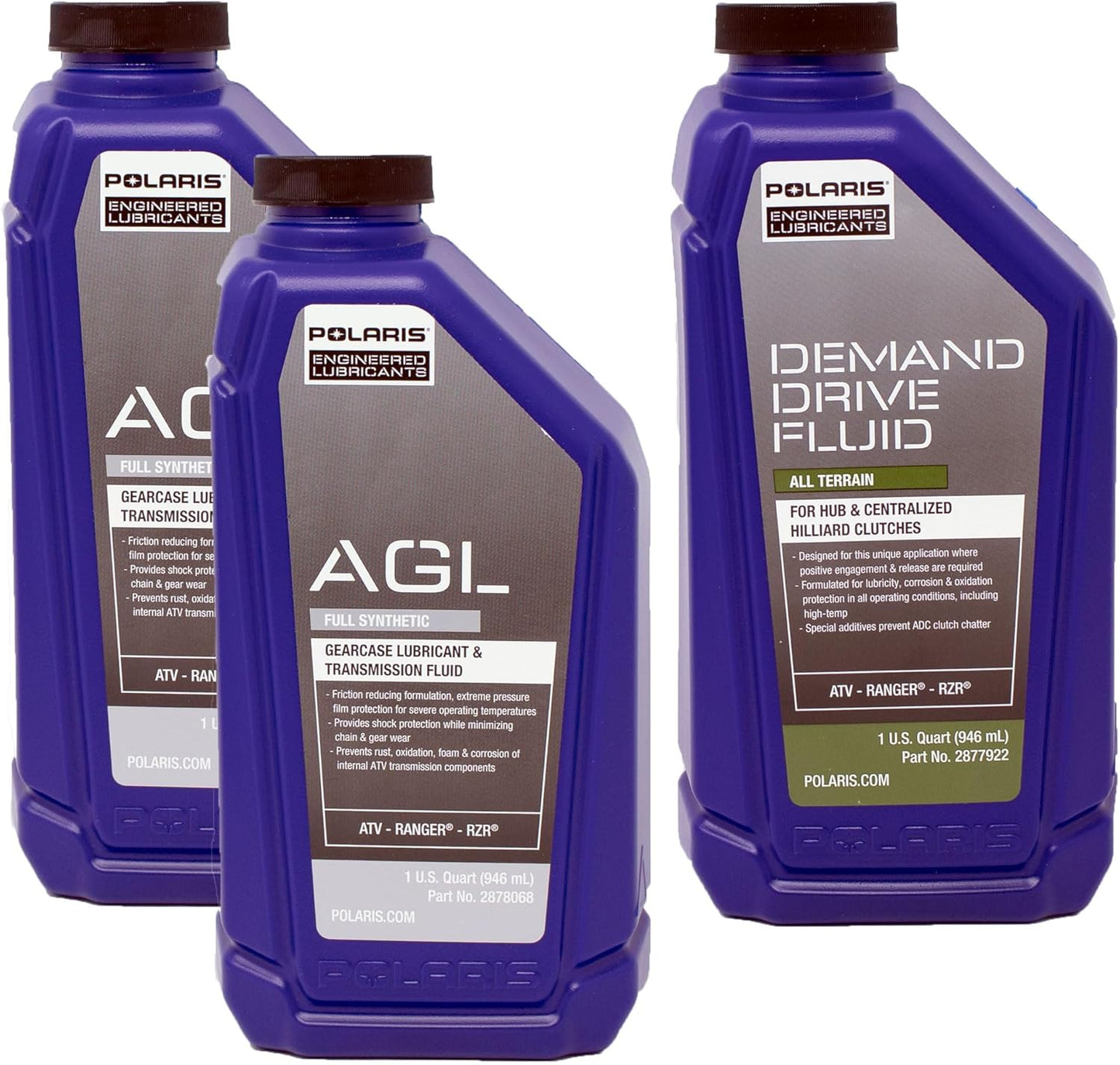 Edwards Gear Oil Kits for Polaris Rangers and RZRs - Complete Set