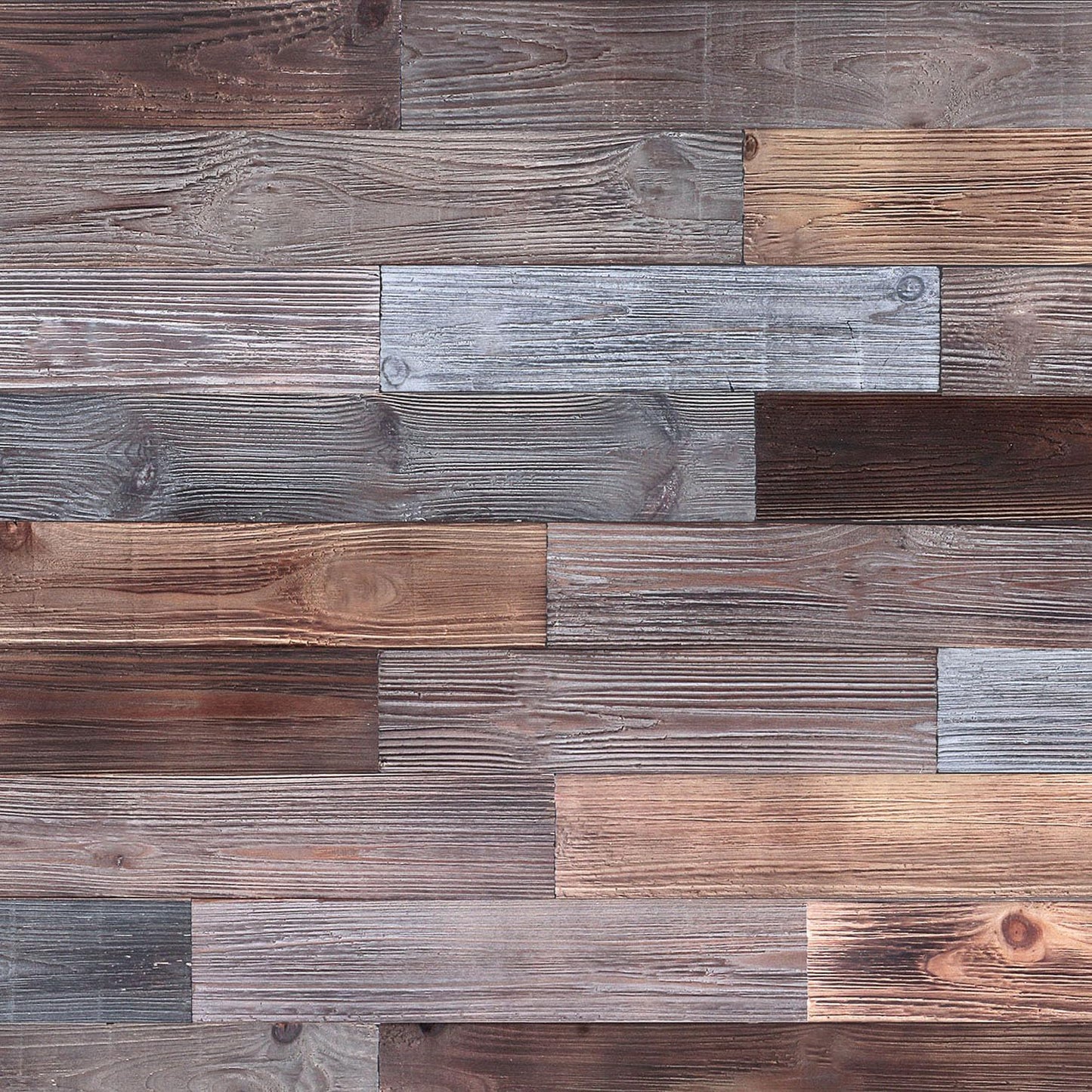 Peel & Stick Real Wood Planks for Rustic Barn Wood Decor