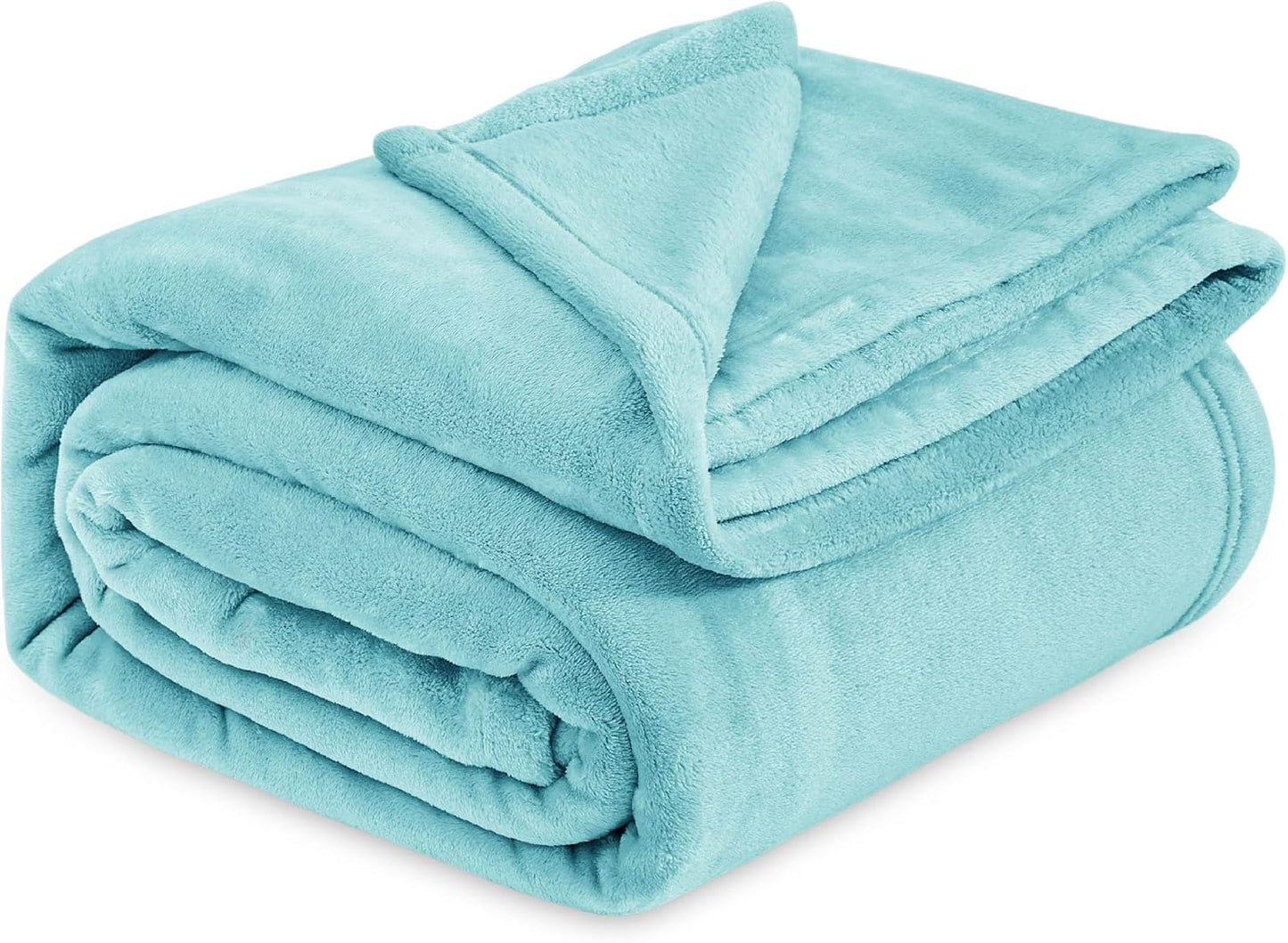 Bedsure GentleSoft Fleece King Size Blanket for Cozy Comfort