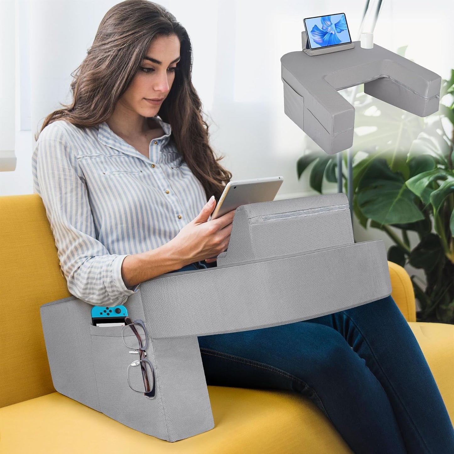 Ultimate Gaming & Work Pillow with Multi-Functional Design