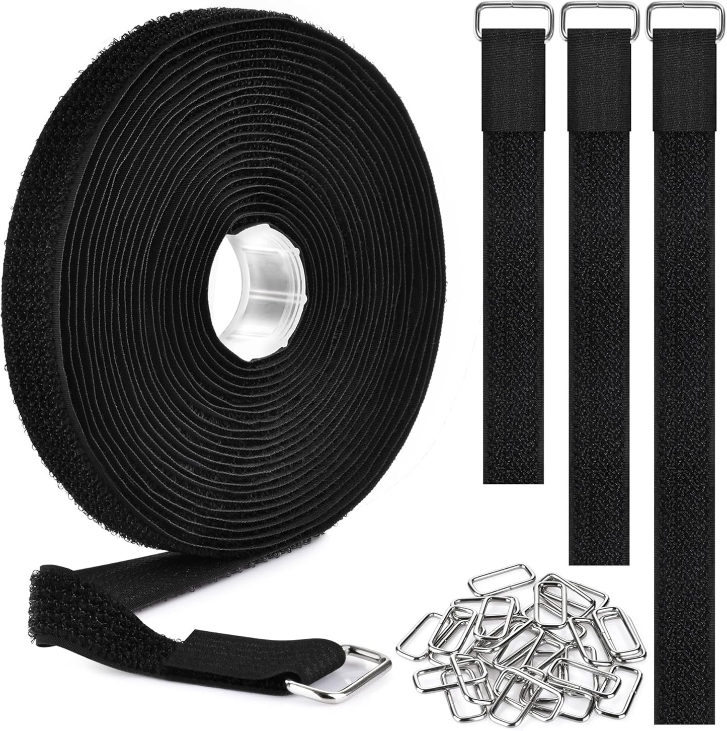 Adjustable Cable Ties Set - Easy Organization Solution
