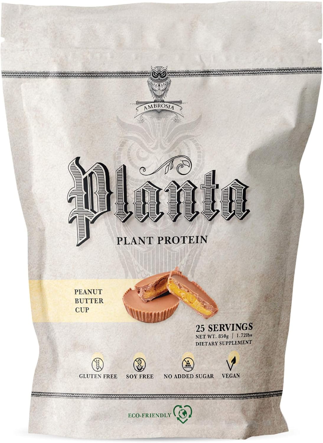 Ambrosia Planta Premium Plant-Based Protein for Vegan Diets