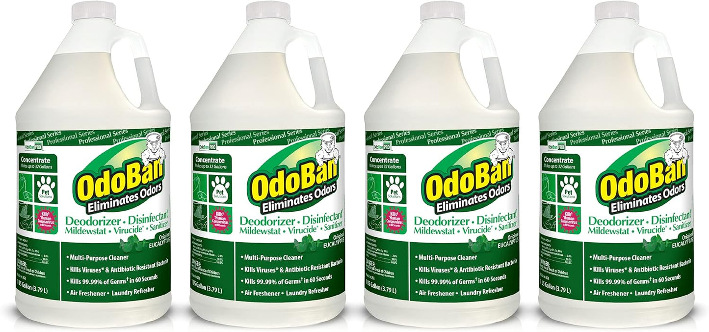 OdoBan Professional Disinfectant and Odor Eliminator 4-Pack