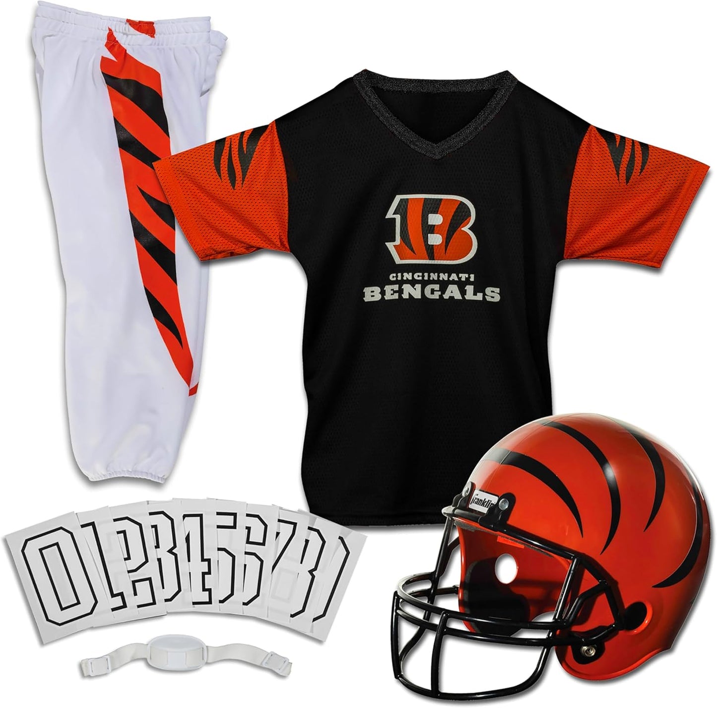 Cincinnati Bengals Kids Football Costume Set with Helmet & Jersey