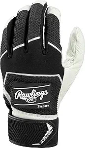 Rawlings Workhorse Baseball Batting Gloves for Youth Players