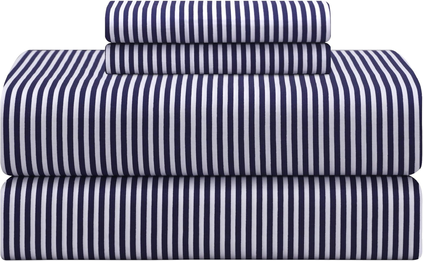 Softest 100% Cotton Sheets with Percale Weave for Comfort