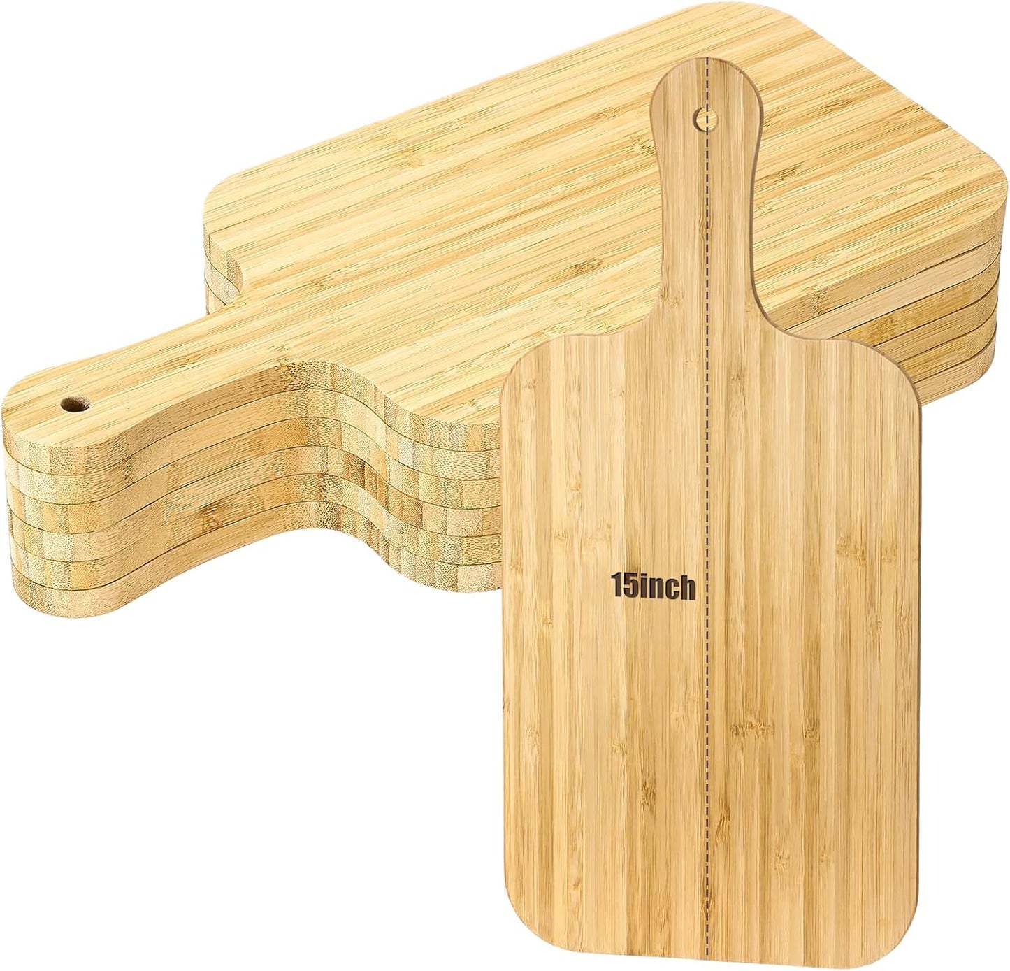 Thick Wood Cutting Boards Set for Chopping and Serving Needs