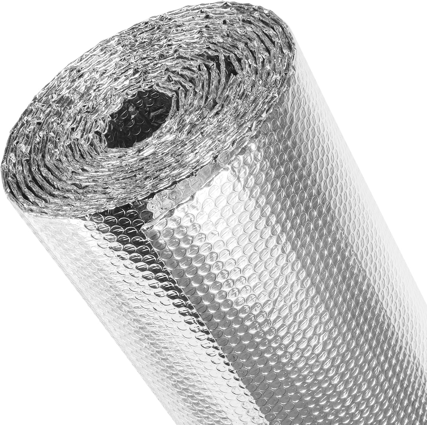 Double Bubble Radiant Barrier Roll - Winter Window Insulation Kit - 24x10ft