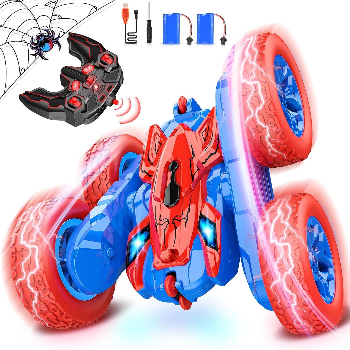 360 Flip RC Stunt Car for Ages 3-10 - Let's Go!