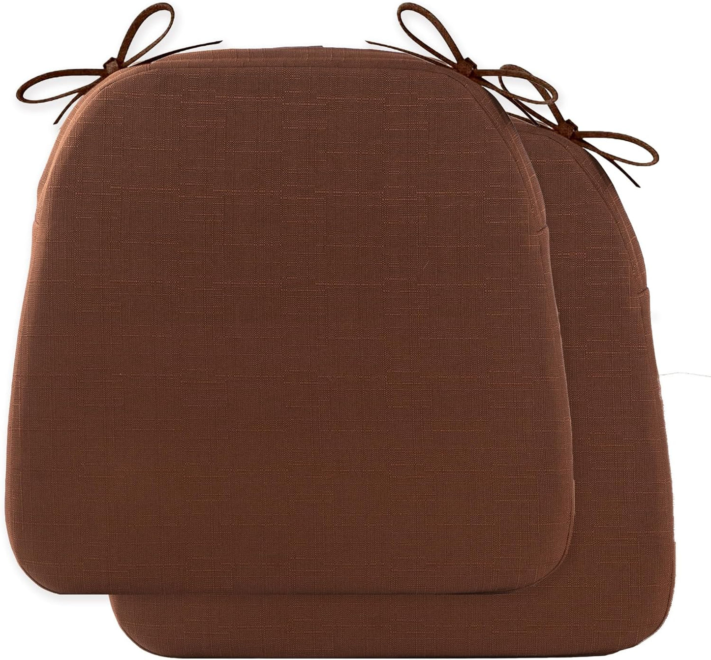 Battilo Chair Cushions for Dining Chairs with Ties - Set of 2