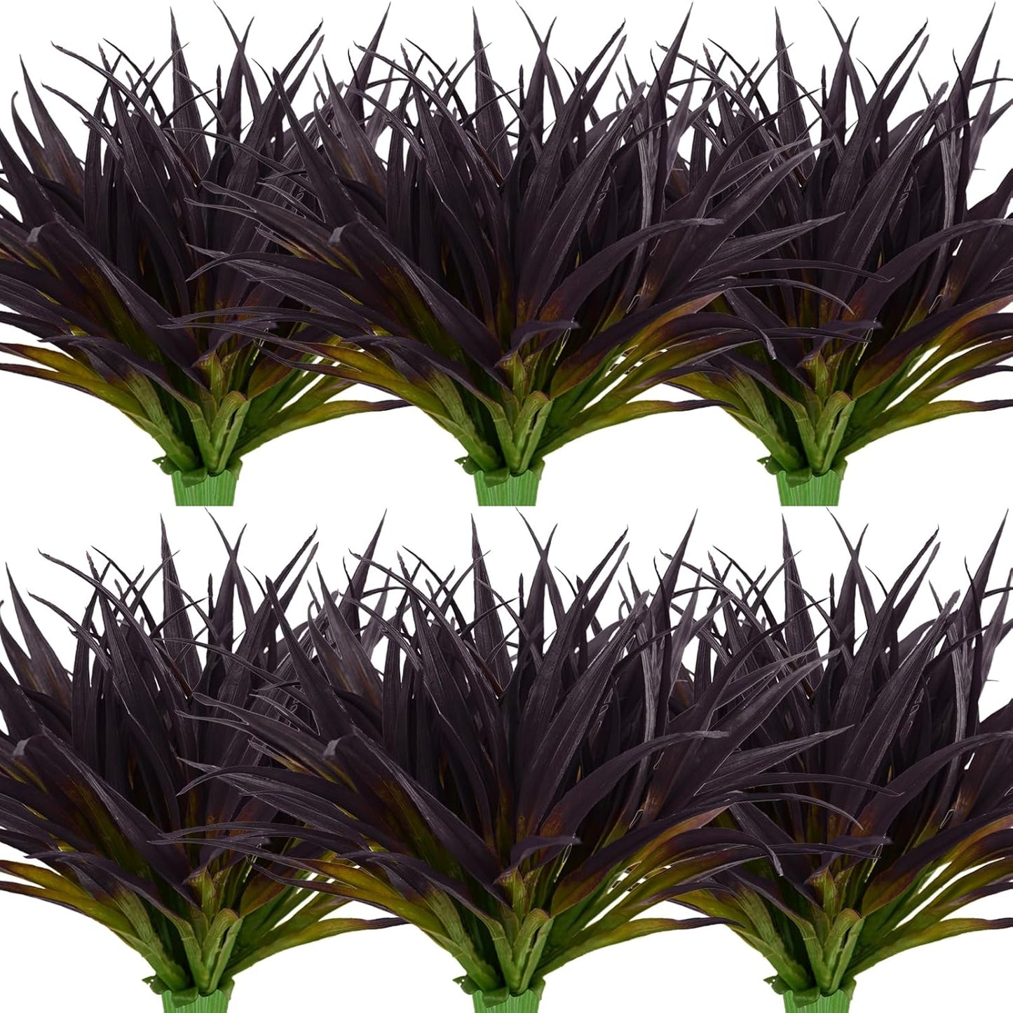 24Pcs Artificial Grass Plant for Outdoor Decor and Garden Use