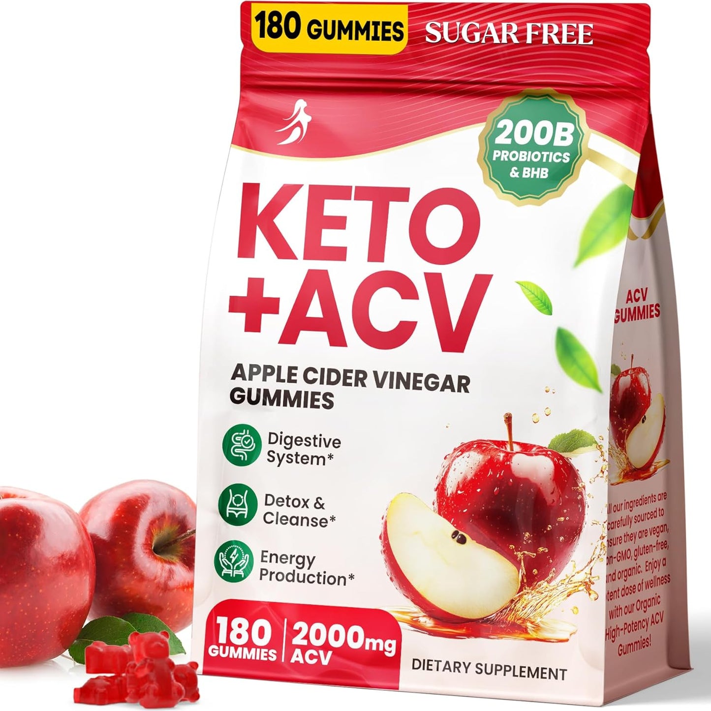 Advanced Keto ACV Gummies - Detox & Metabolism Boost