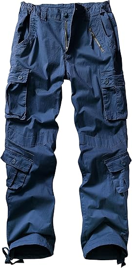 AKARMY Womens Cargo Pants with Pockets for Outdoor Activities