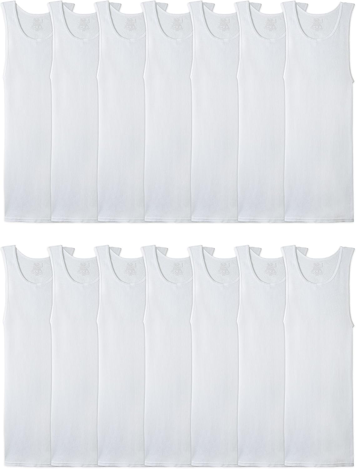 Fruit of the Loom Men's Sleeveless Moisture Wicking Tank A-Shirt