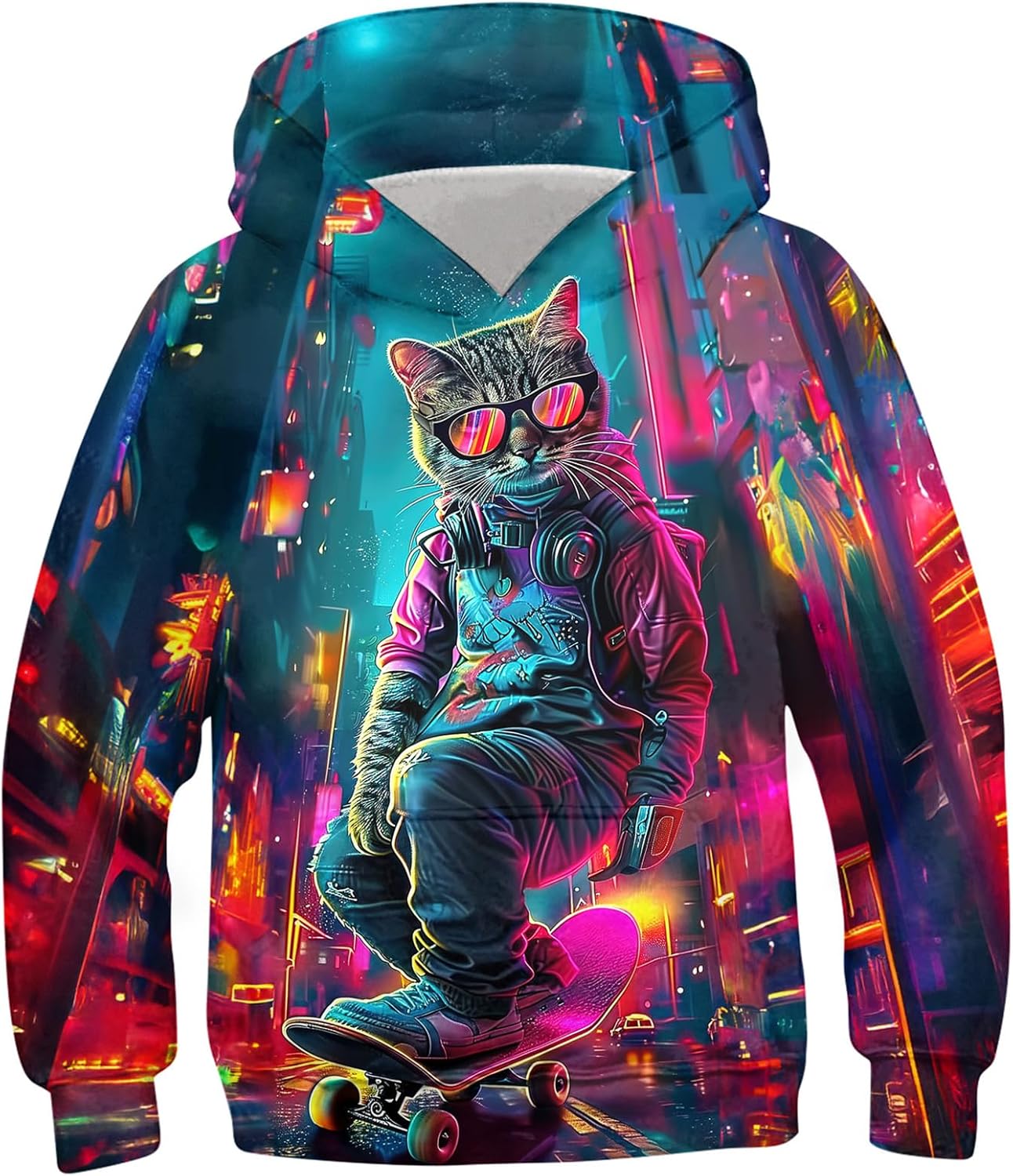 RAISEVERN 3D Print Hoodies: Lightweight & Vibrant Designs!