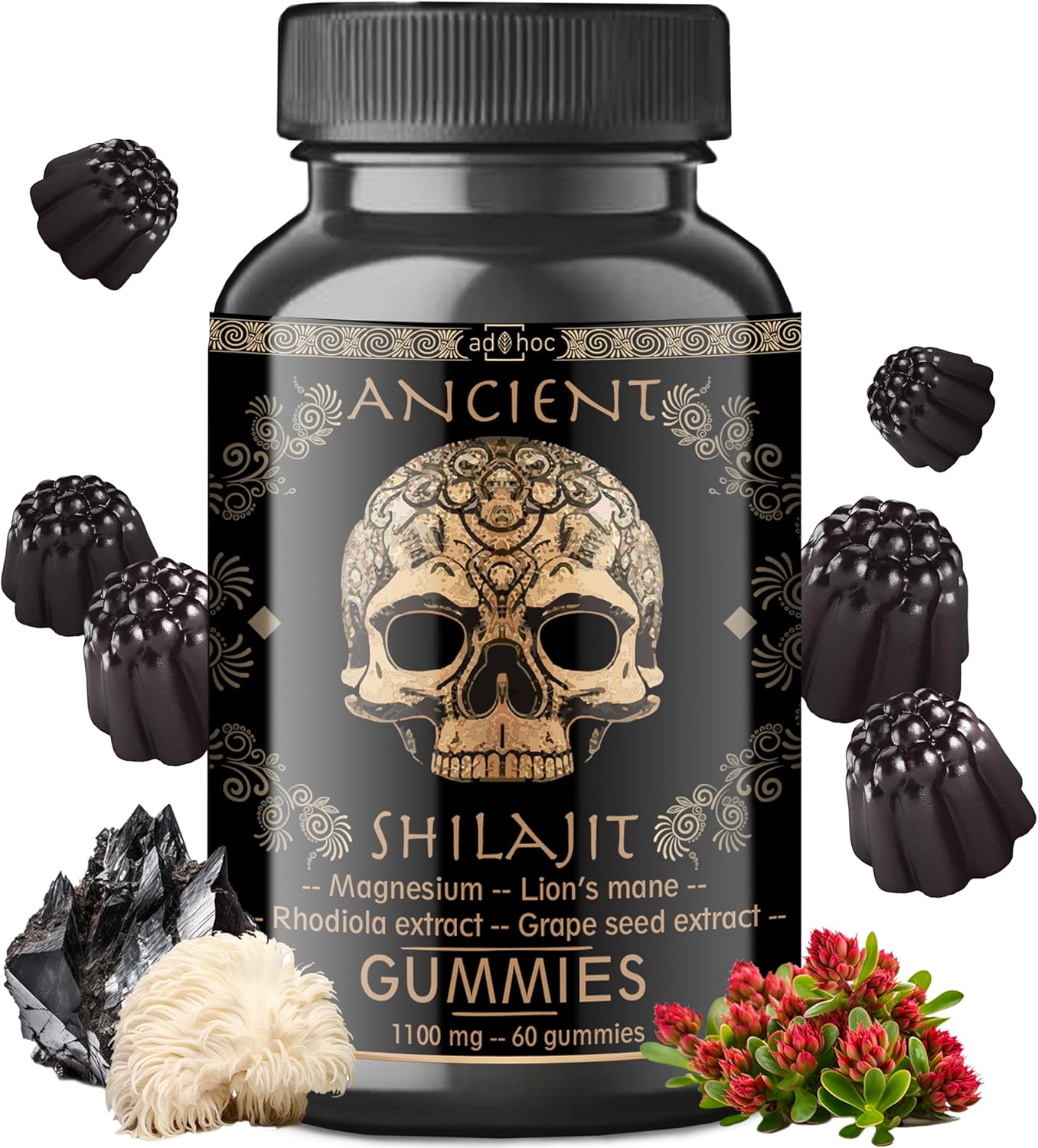 Shilajit Gummies for Vitality and Wellness - Sugar Free Treats