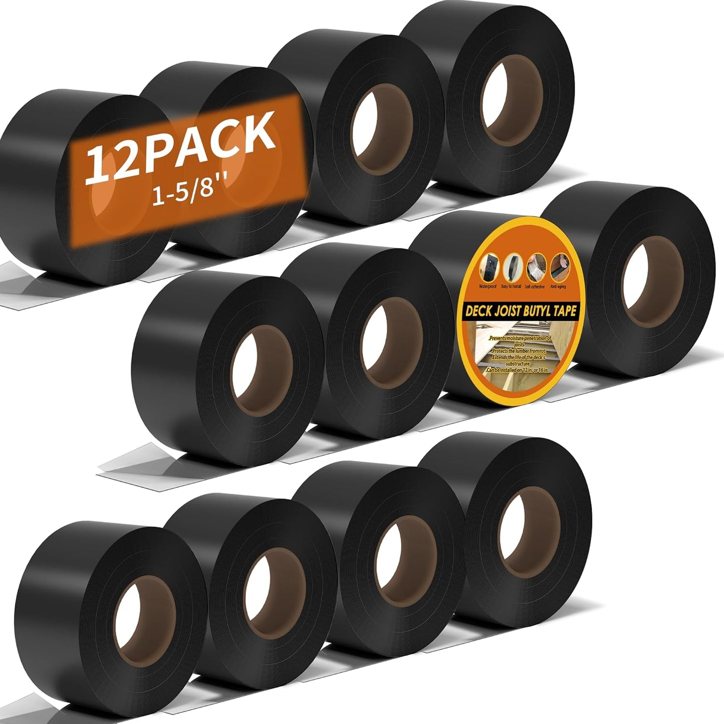 12 Pack Deck Joist Tape for Waterproofing and Protection