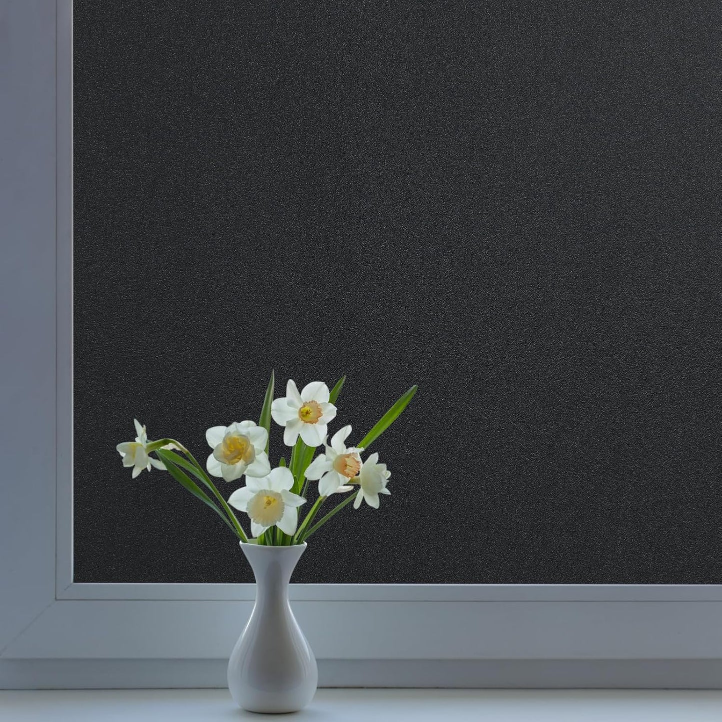 DOWELL Blackout Window Film for Total Light Blocking and Privacy