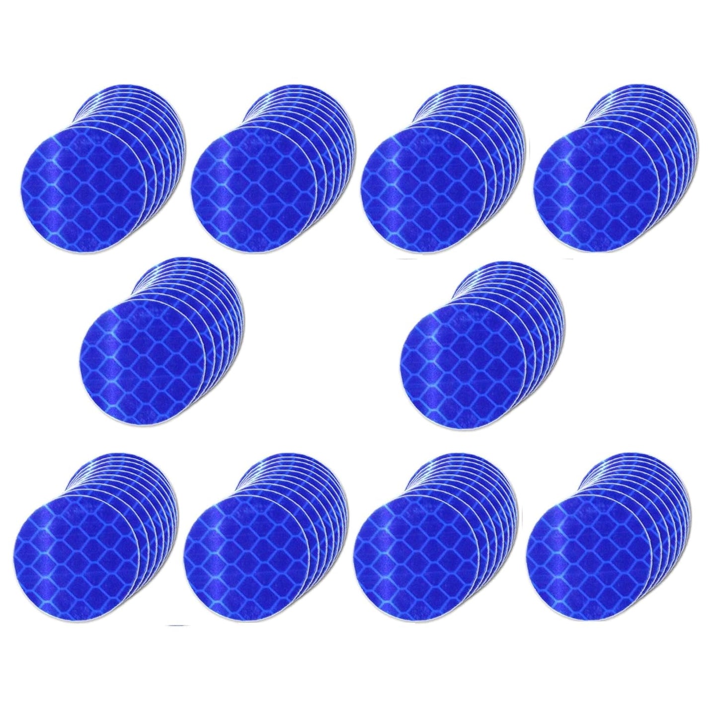 Non Fading Blue Reflective Stickers for High Visibility Safety
