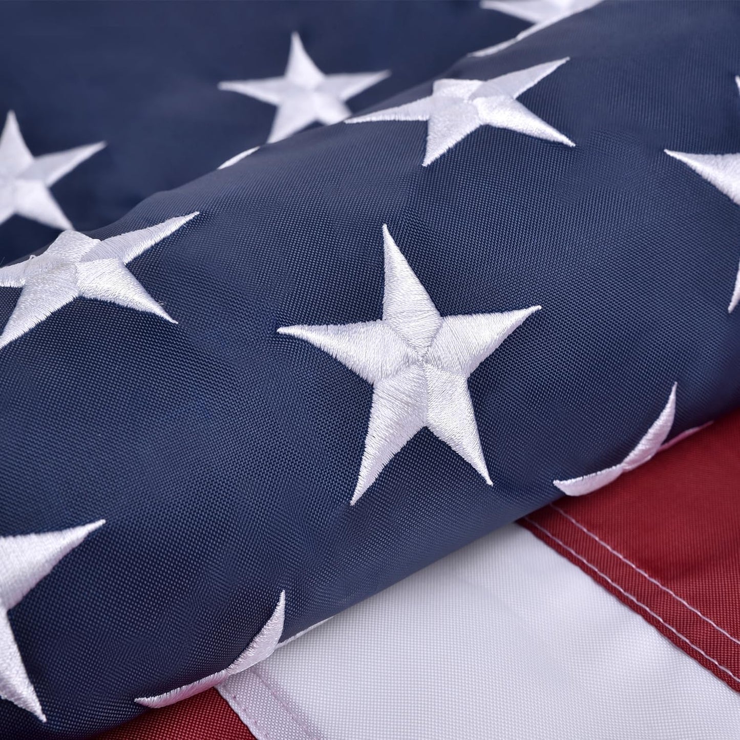 American Flag 6x10 FT Heavy Duty Outdoor with Embroidered Stars