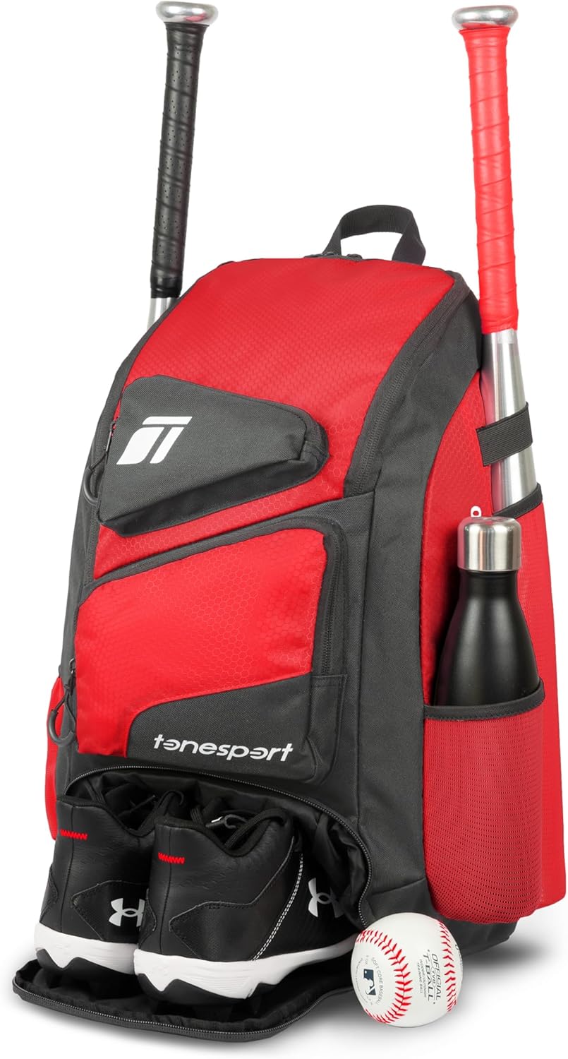 Baseball Bag Backpack for Baseball Softball Tball Players