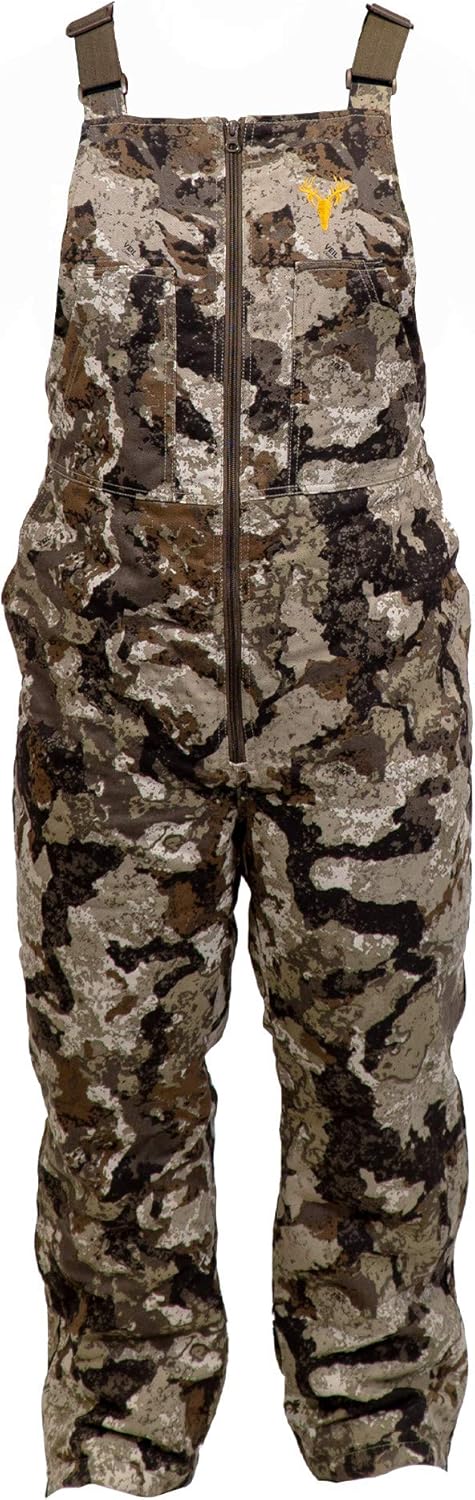HOT SHOT Mens Insulated Camo Bib for Cold Weather Hunting