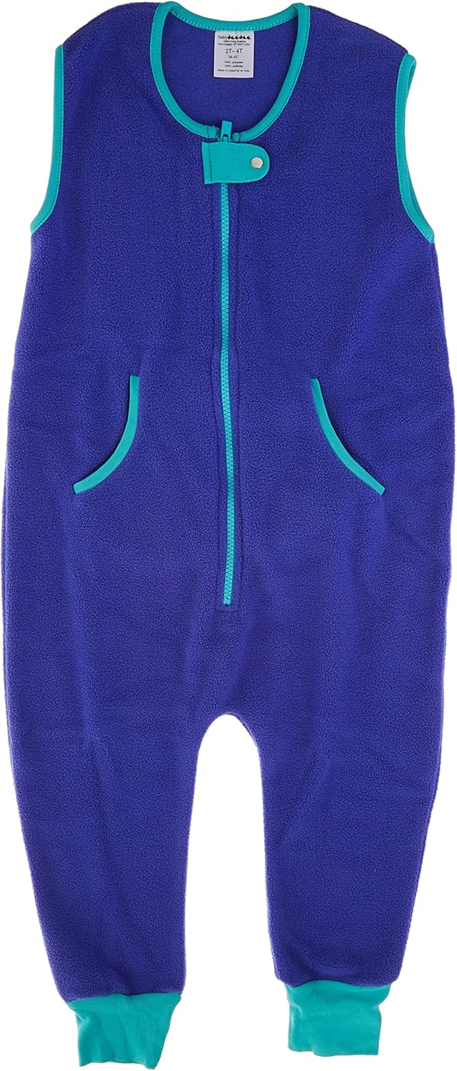 Baby Deedee Fleece Kicker Sack with Feet for Cozy Sleep