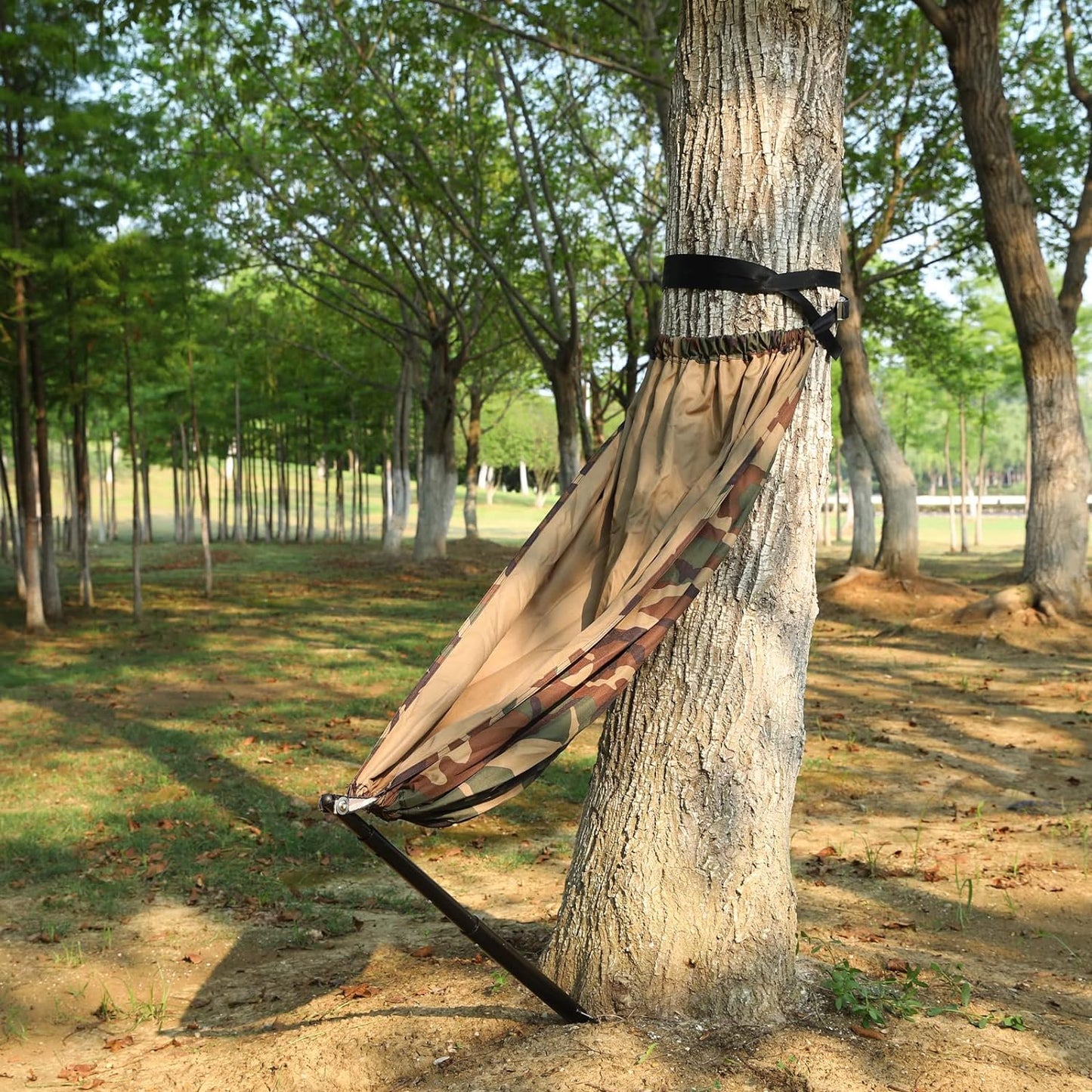 ZAIXIA Camo Camping Chair: Portable & Lightweight Seating