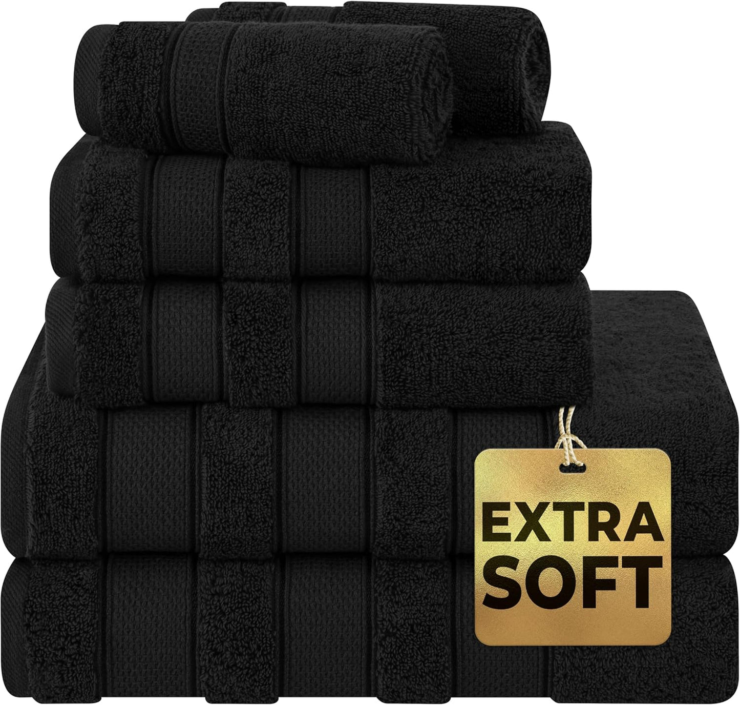 American Soft Linen Salem Turkish Bath Towel Set for Luxury