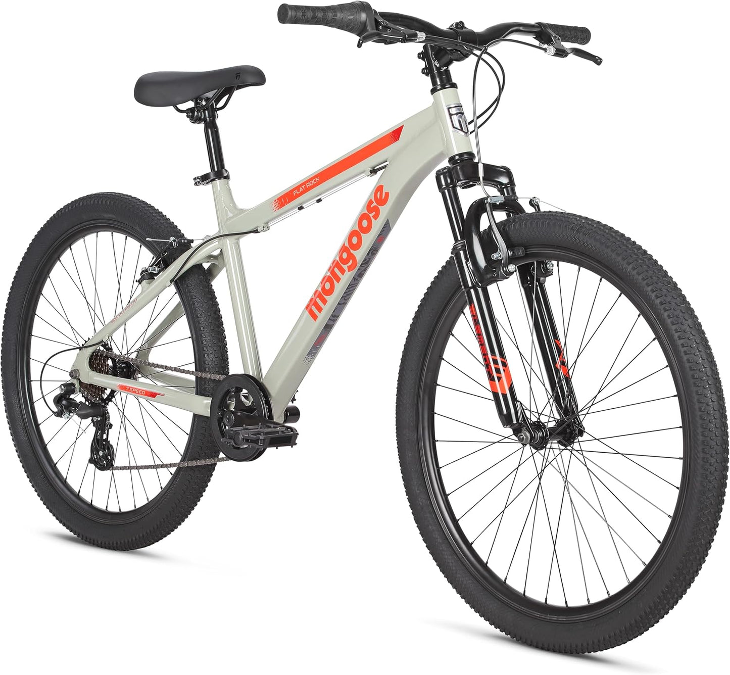 Mongoose Flatrock Hardtail Mountain Bike for Adventurous Riders