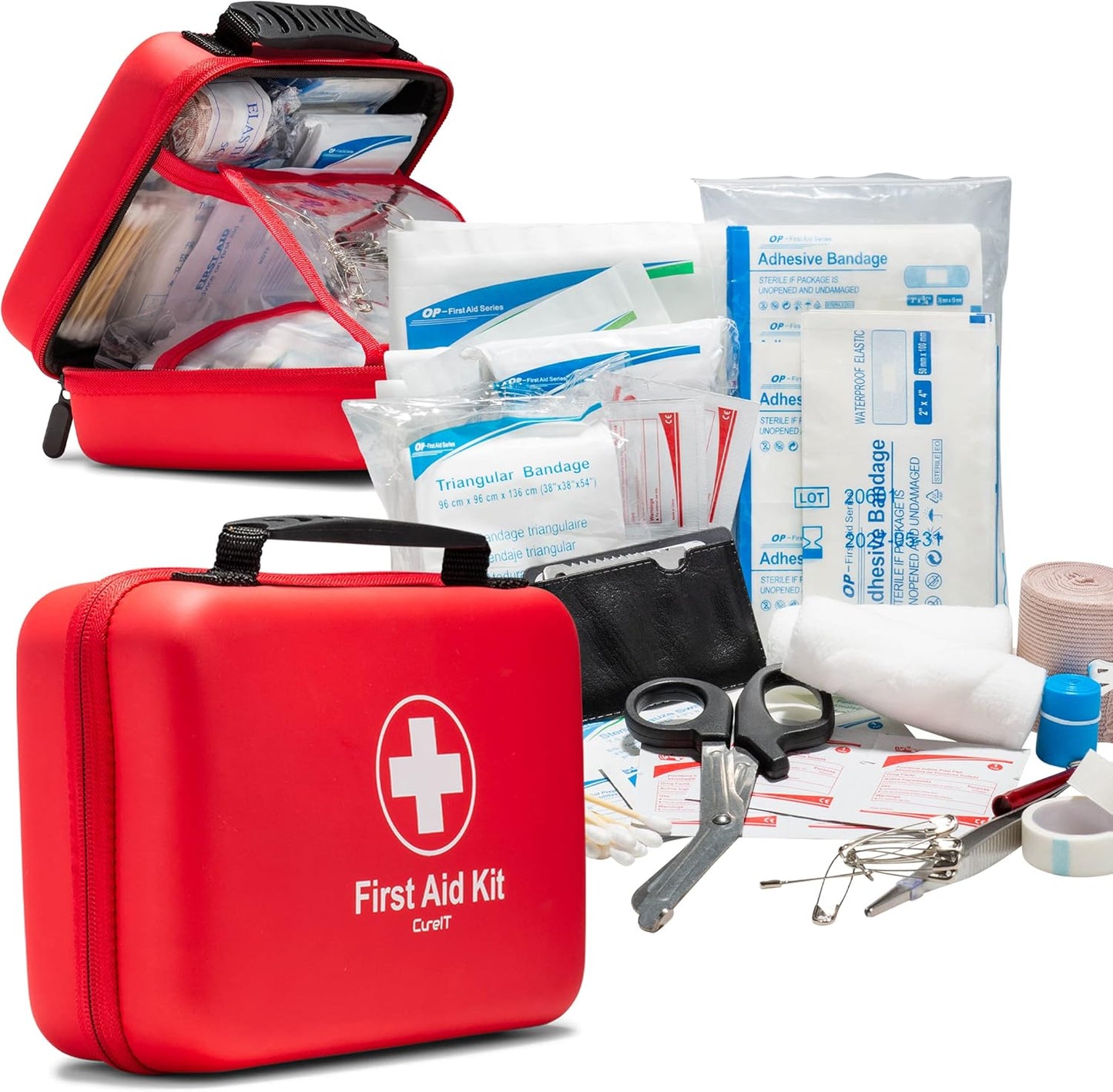 Waterproof 230 Piece First Aid Kit - CureIT