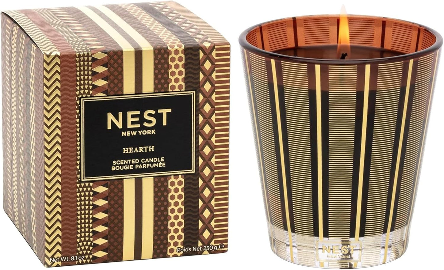 NEST New York Scented Classic Candle Hearth for Cozy Ambiance
