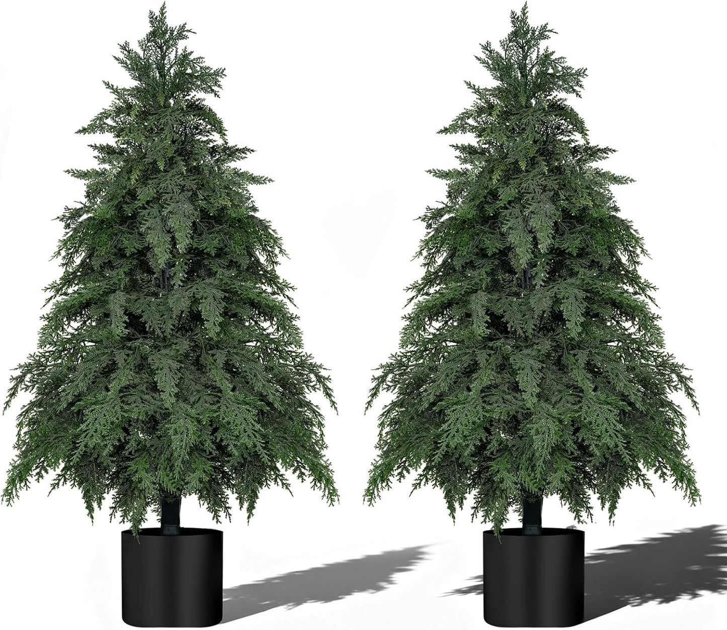 3FT Artificial Topiary Tree for Outdoor Christmas Decor