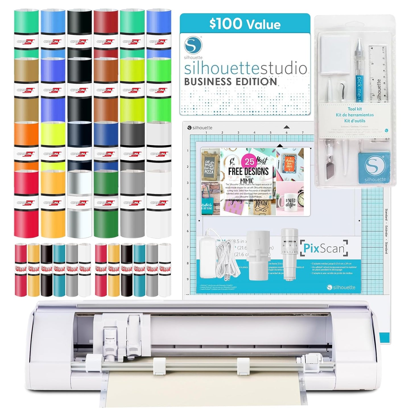 Silhouette Cameo 5 Smart Cutting Machine Deluxe Bundle Review