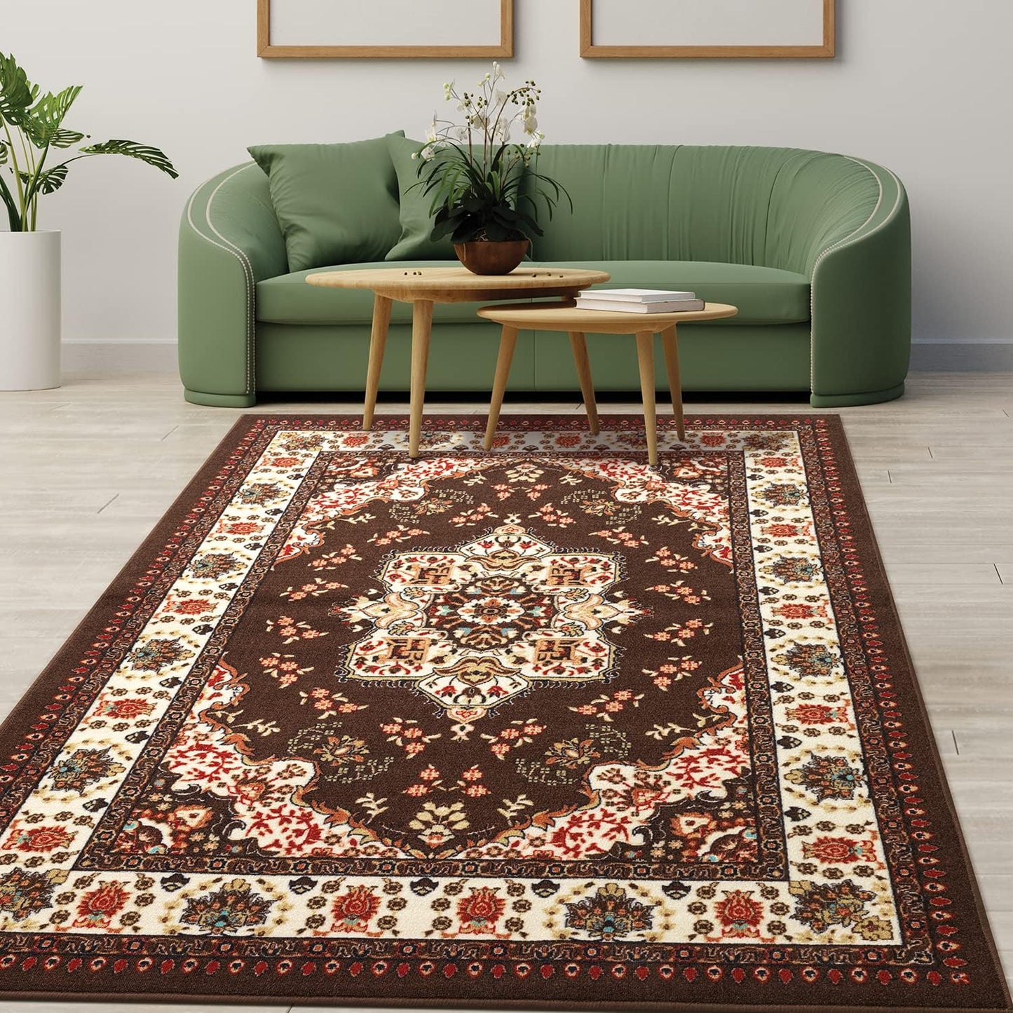 Antep Rugs Alfombras Oriental Traditional 8x10 Non-Skid Area Rug