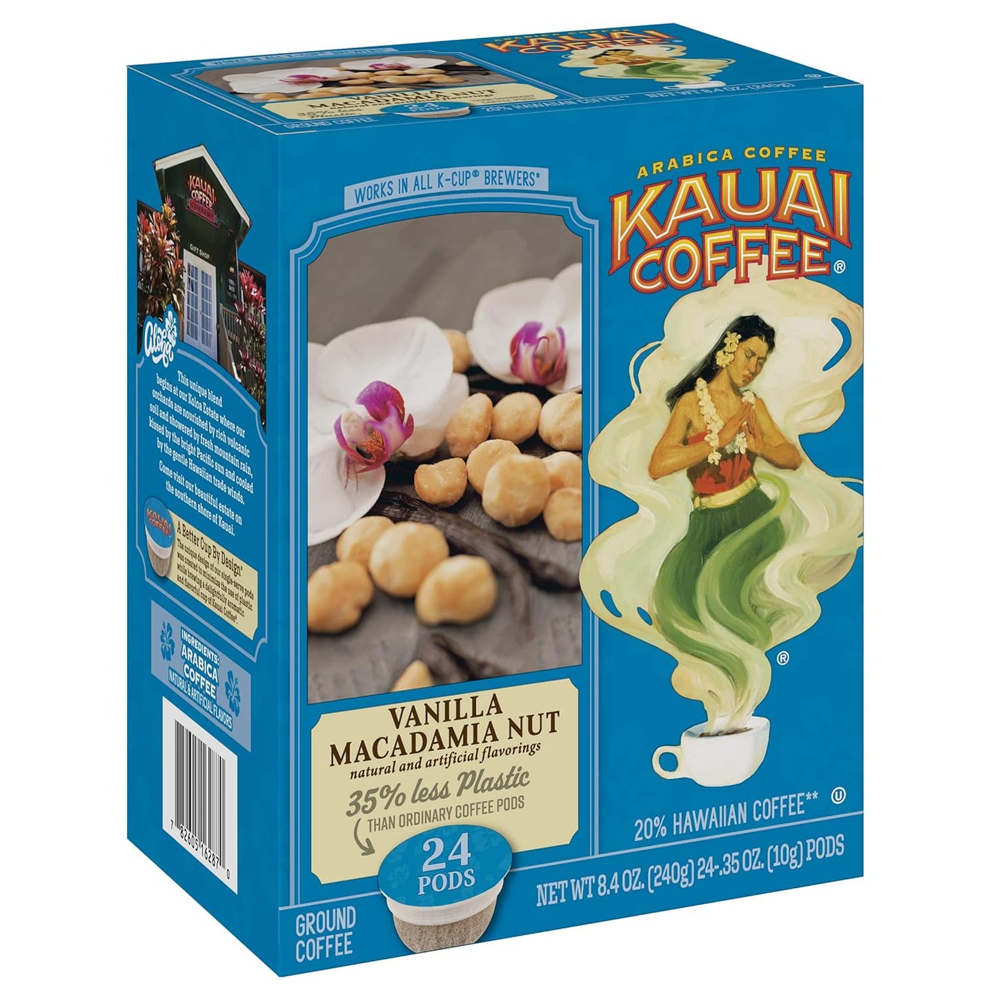 Vanilla Macadamia Medium Roast - 24 Keurig Pods
