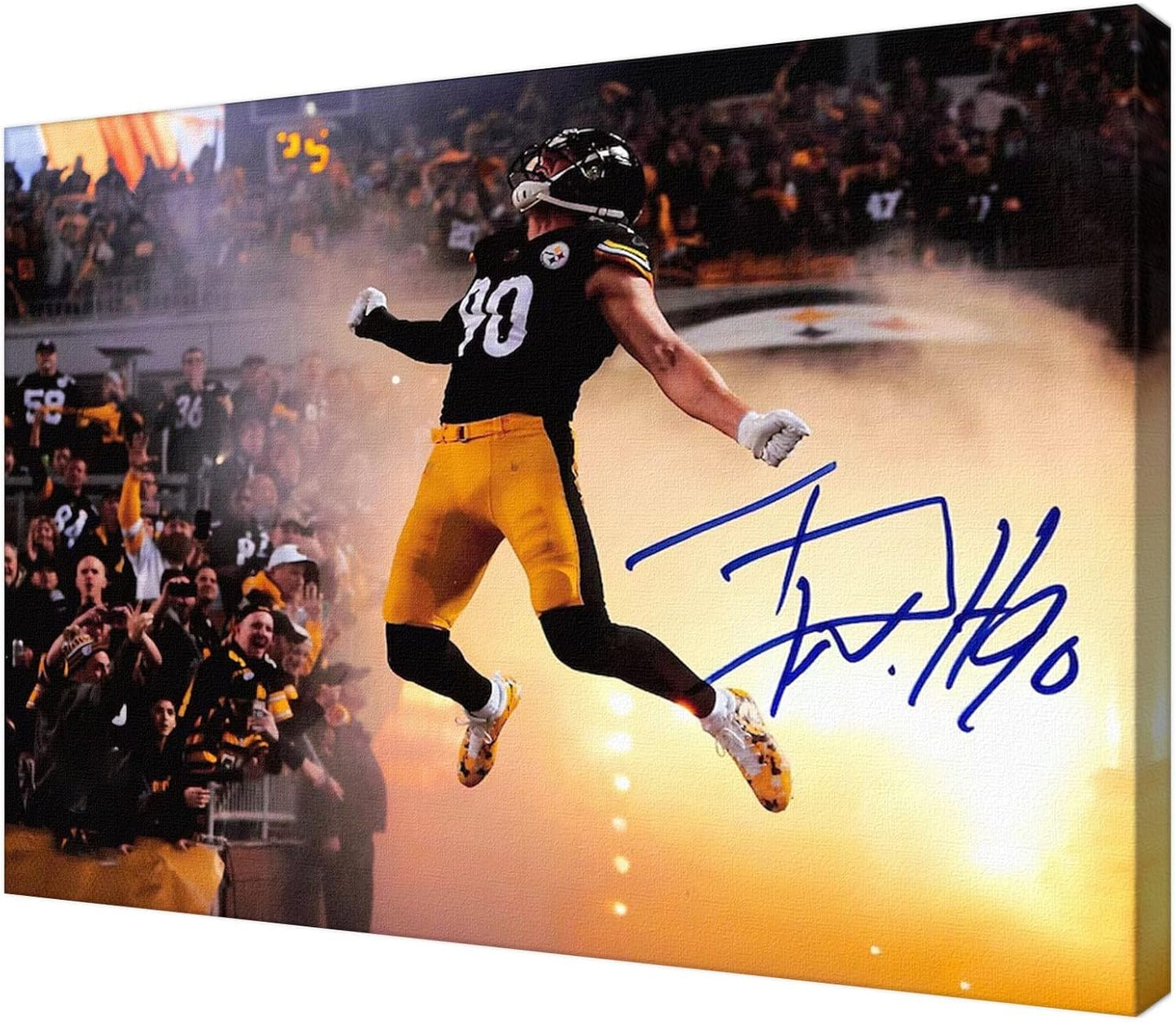 T.J. Watt American Football Poster for Kids and Teens Decor