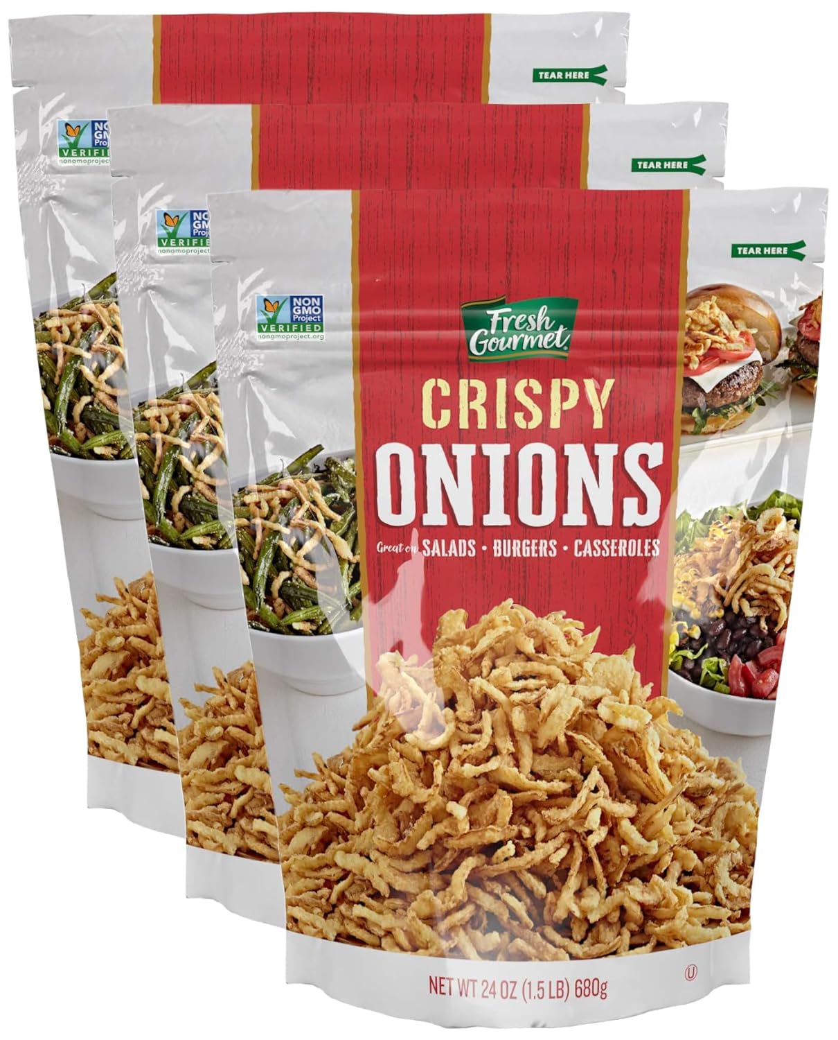 Crispy Onions for Salads and Snacks | Low Carb Crunchy Treat
