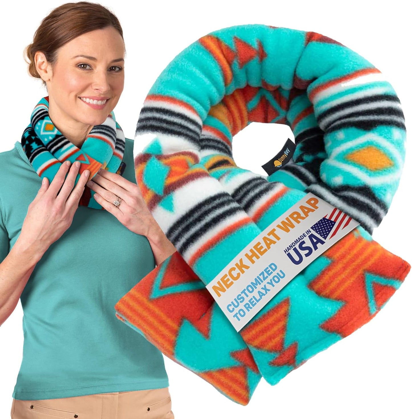 SunnyBay Microwave Heating Pad for Neck and Shoulder Relief