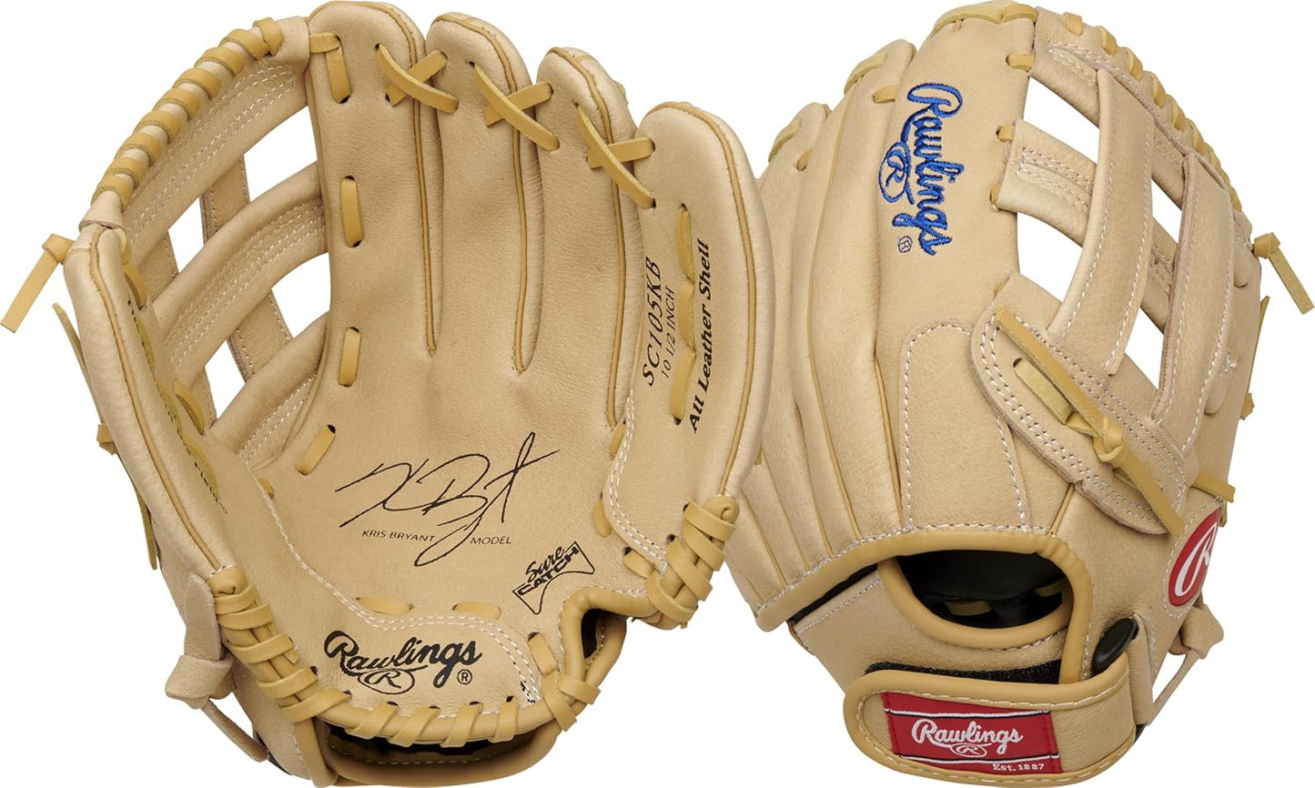 Rawlings Sure Catch T-Ball & Youth Baseball Glove for Kids