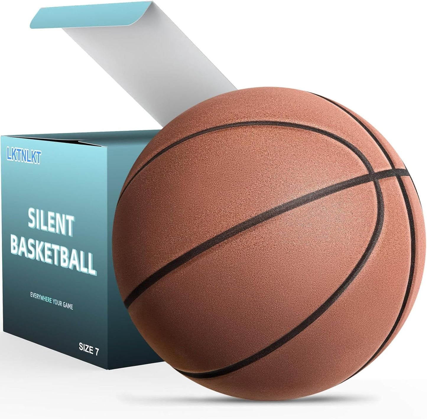 Silent Basketball Size 7 for Quiet Dribbling and Training