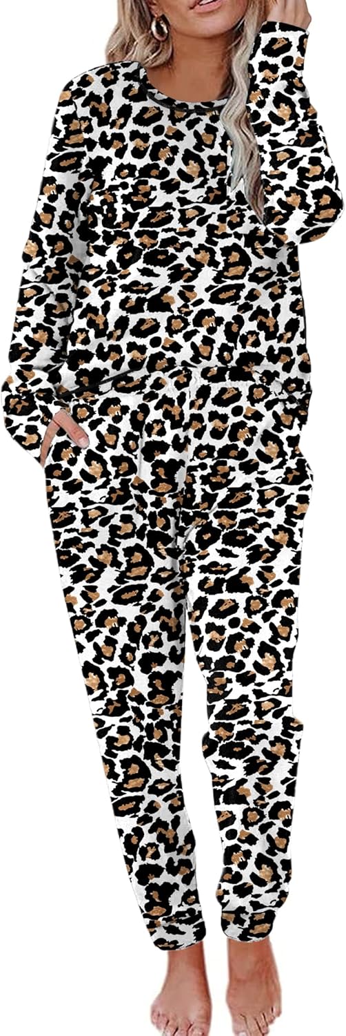 Ekouaer Pajamas Women's Long Sleeve Pj Set for Ultimate Comfort