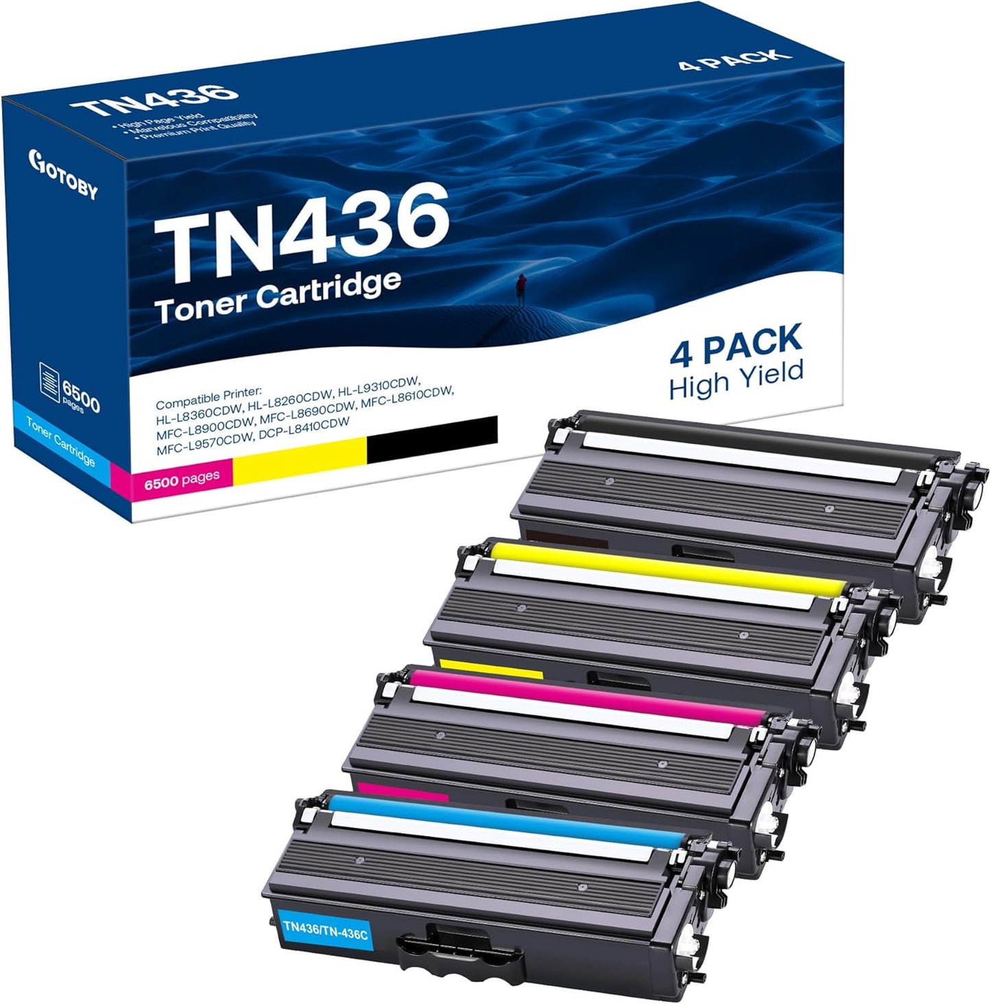 Compatible Toner Cartridge Replacement for Brother TN436 Series