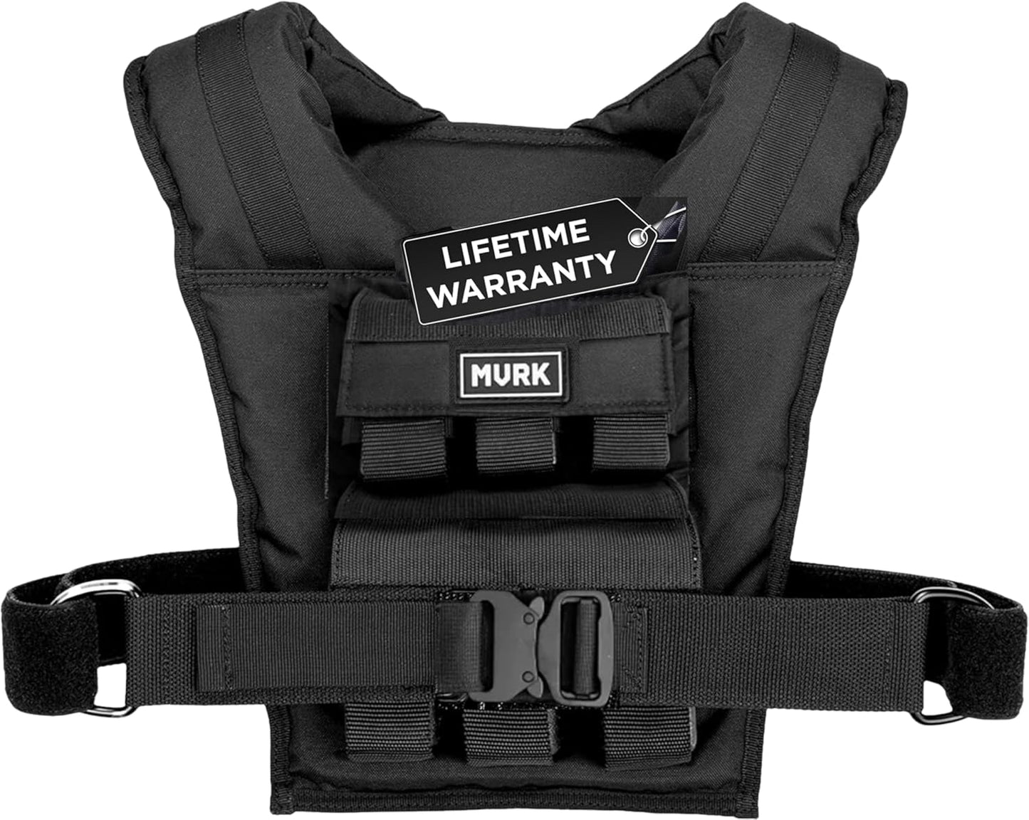 MVRK Weighted Vest for Men - Versatile 15lbs to 100lbs Options