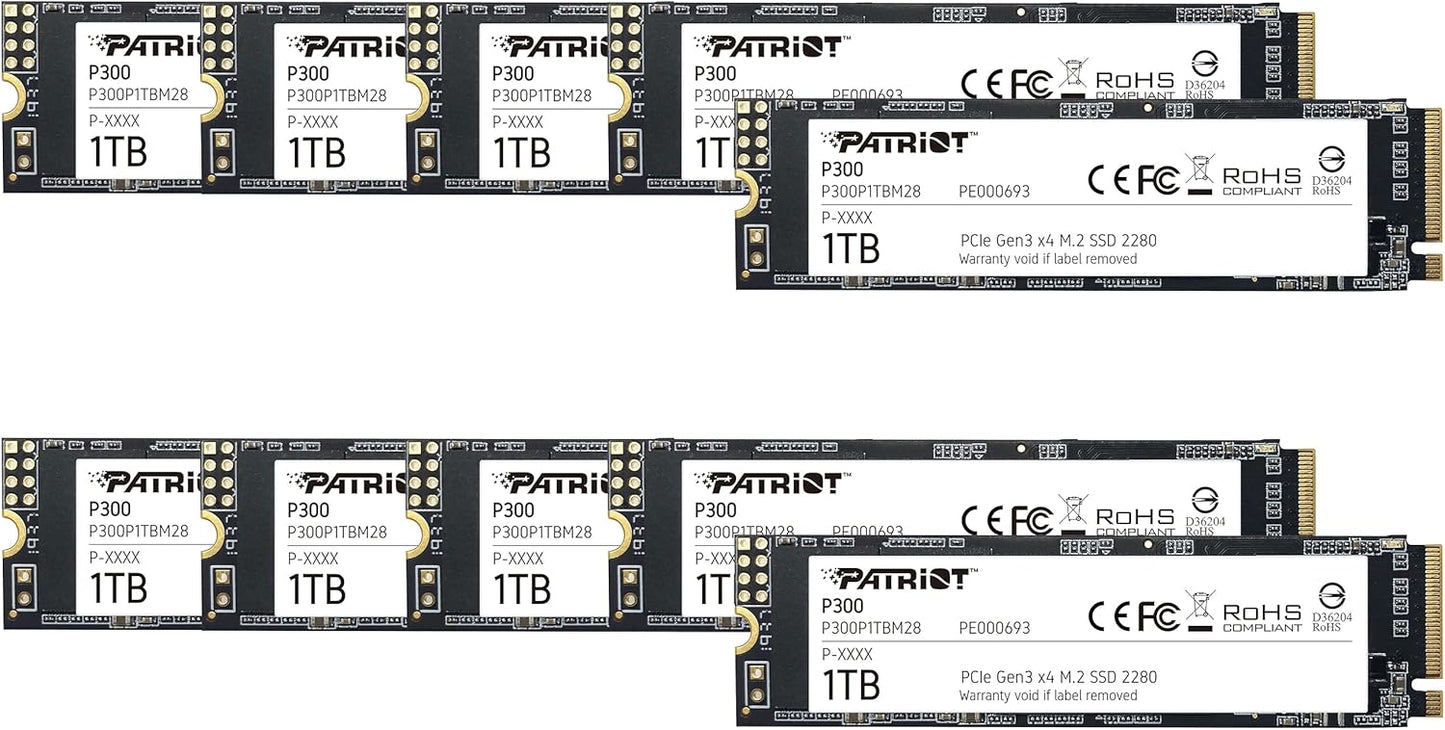 Patriot P300 1TB Internal SSD - High-Speed Storage Solution