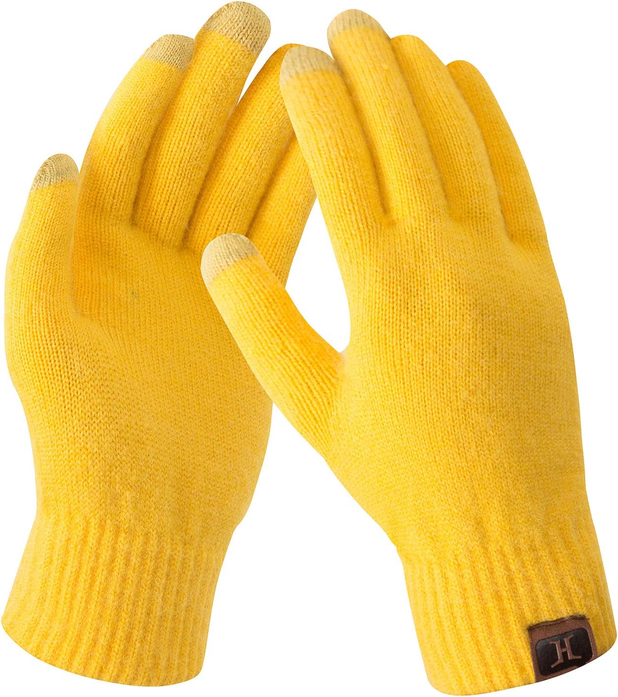 Warm Wool Touchscreen Gloves for Women