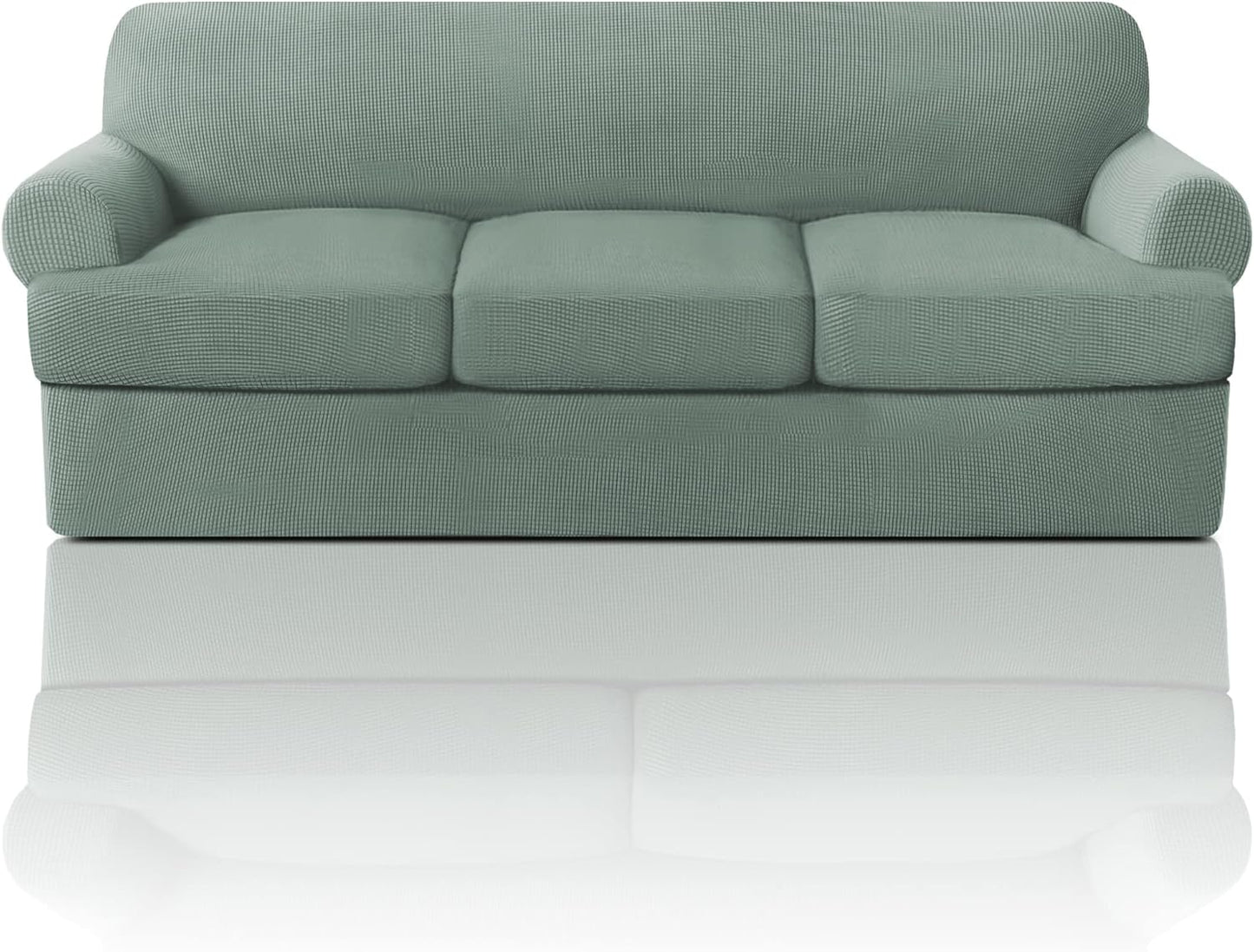 PrinceDeco T Cushion Sofa Slipcover for Stylish Home Decor